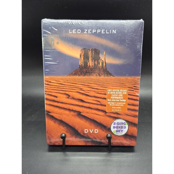 Led Zeppelin Concert 2 DVD Set Live The Royal Albert Hall New Sealed Hype Sticke - Picture 1 of 12
